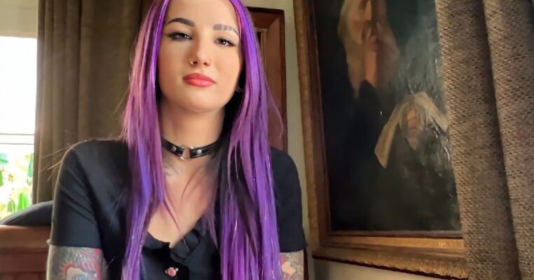 Porno Legendado – Comendo a irmã gótica